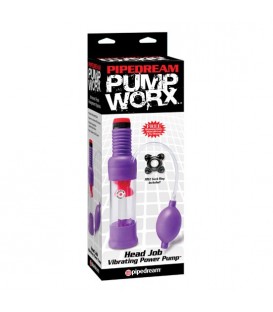 PUMP WORX BOMBA DE ERECCION VIBRADORA HEAD JOB