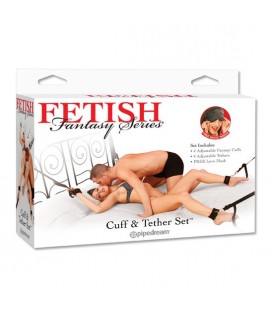 FETISH FANTASY SET DE ESPOSAS Y ATADURAS