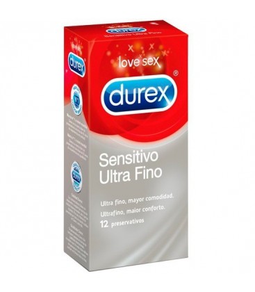 DUREX SENSITIVO ULTRA FINO 12 UDS