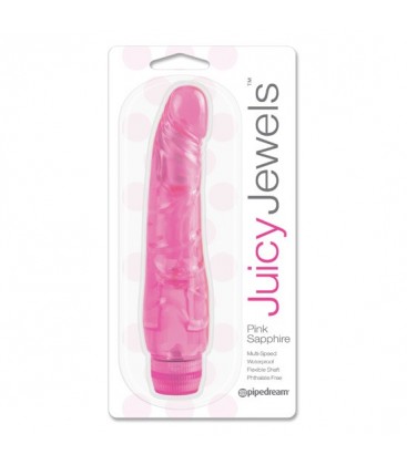 JUICY JEWELS ZAFIRO ROSA VIBRADOR