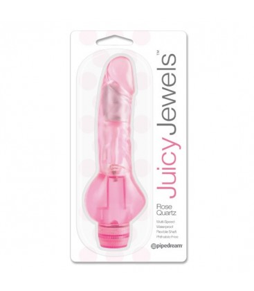 JUICY JEWELS CUARZO ROSA VIBRADOR