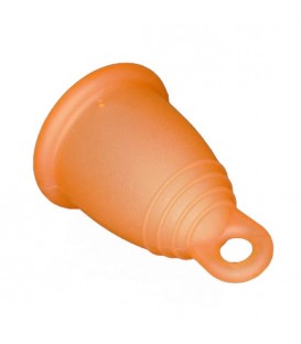 COPA MENSTRUAL CLASICA ANILLA NARANJA MEDIANA