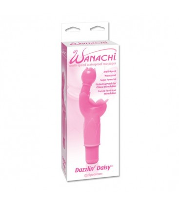 WANACHI DAZZLIN DAYSY VIBRADOR MULTI VELOCIDAD ROSA