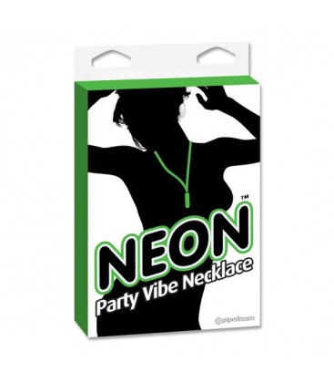 NEON PARTY VIBE COLLAR CON BALA VERDE