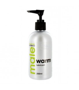 MALE LUBRICANTE EFECTO CALOR 250 ML