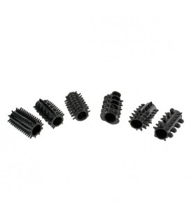 POWER PENIS SLEEVE SET NEGRO 6PCS