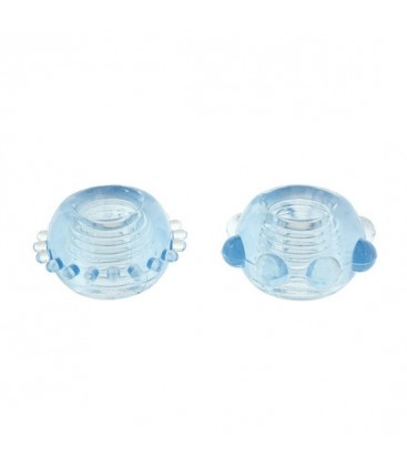 POWER STRETCHY ANILLO AZUL 2PCS