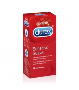 DUREX SENSITIVO SUAVE 12 UDS