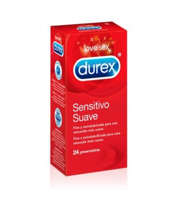 DUREX SENSITIVO SUAVE 24 UDS