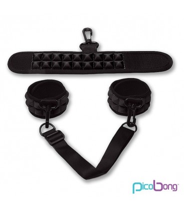 PICOBONG RESIST NO EVIL CUFFS ESPOSAS NEOPRENO NEGRO