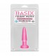 BASIX MINI PLUG ANAL DE GELATINA 9 CM ROSA