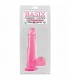 BASIX PENE DE GELATINA SUCCION ROSA 19 CM