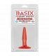 BASIX MINI PLUG ANAL DE GELATINA 9 CM ROJO