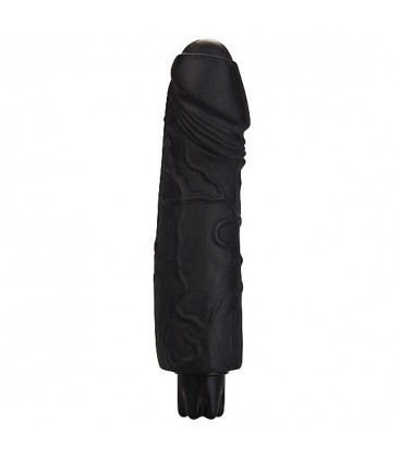 VIBRADOR REALISTICO TACTO REAL GRANDE NEGRO