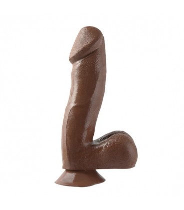 BASIX PENE DE GELATINA SUCCION MARRON 16 CM