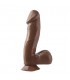 BASIX PENE DE GELATINA SUCCION MARRON 16 CM