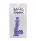 BASIX PENE DE GELATINA SUCCION LILA 16 CM