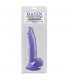 BASIX PENE DE GELATINA SUCCION LILA 21 CM