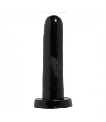 BASIX PENE DE GELATINA SMOOTHY 13 CM NEGRO