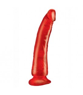 BASIX PENE DE GELATINA SLIM 19 CM ROJO