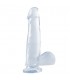 BASIX PENE DE GELATINA SUCCION TRANSPARENTE 19 CM