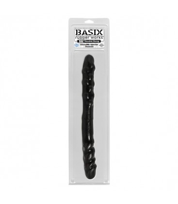 BASIX PENE DOBLE DE GELATINA NEGRO 37 CM