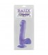 BASIX PENE DE GELATINA SUCCION LILA 19 CM