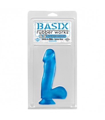 BASIX PENE DE GELATINA SUCCION AZUL 16 CM