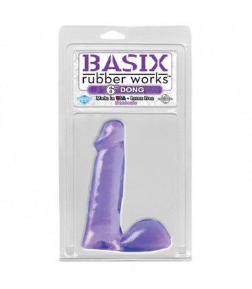 BASIX PENE DE GELATINA LILA 15 CM