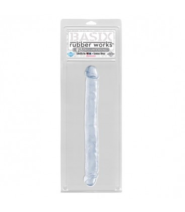 BASIX PENE DOBLE DE GELATINA TRANSPARENTE 34 CM