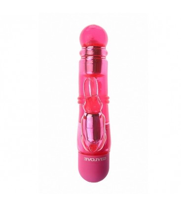 HONEY BUNNY TRUE LOVE EDITION VIBRADOR RAMPANTE ROSA