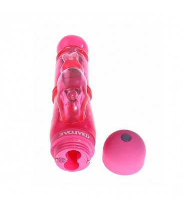 HONEY BUNNY TRUE LOVE EDITION VIBRADOR RAMPANTE ROSA