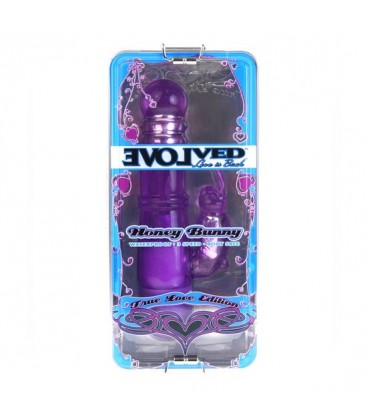 HONEY BUNNY TRUE LOVE EDITION VIBRADOR RAMPANTE LILA