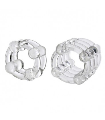 COLT ENHANCER RINGS ANILLOS PARA EL PENE TRANSPARENTES