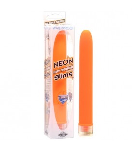 NEON LUV TOUCH SLIMS VIBRADOR NARANJA