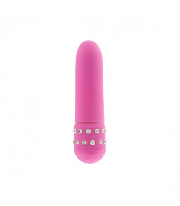 DIAMOND PETIT VIBRADOR PEQUENO ROSA