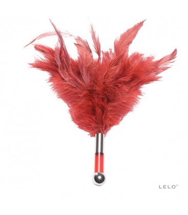 LELO TANTRA PLUMA ESTIMULADORA ROJA