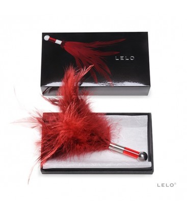 LELO TANTRA PLUMA ESTIMULADORA ROJA
