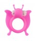 BUTTERFLY ANILLO PENE CON VIBRACION ROSA