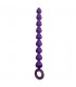 CADENA ANAL CON BOLAS LILA