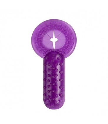 ANILLO PENE LILA CON VIBRADOR