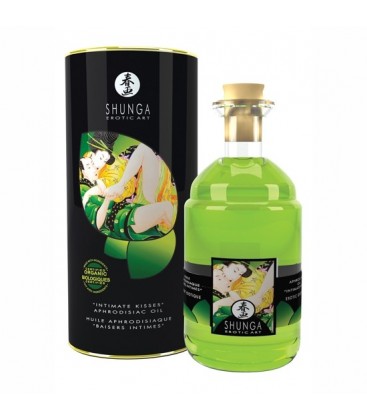 SHUNGA ACEITE AFRODISIACO BESOS INTIMOS DE TE VERDE EXOTICO