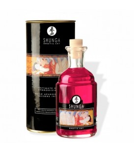 SHUNGA ACEITE AFRODISIACO BESOS INTIMOS DE FRESAS CON CAVA