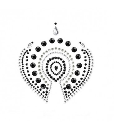 FLAMBOYANT JOYERIA ADHESIVA NEGRO PLATA