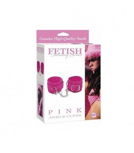 FETISH FANTASY ESPOSAS PARA TOBILLOS ROSA CON CADENA