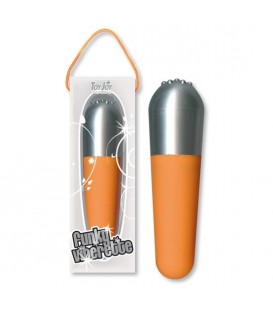 ESTIMULADOR CON VIBRADOR NARANJA