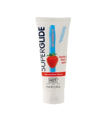 HOT SUPERGLIDE LUBRICANTE COMESTIBLE FRESA