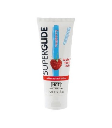 HOT SUPERGLIDE LUBRICANTE COMESTIBLE FRAMBUESA