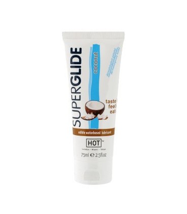 HOT SUPERGLIDE LUBRICANTE COMESTIBLE COCO