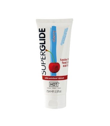 HOT SUPERGLIDE LUBRICANTE COMESTIBLE CEREZA